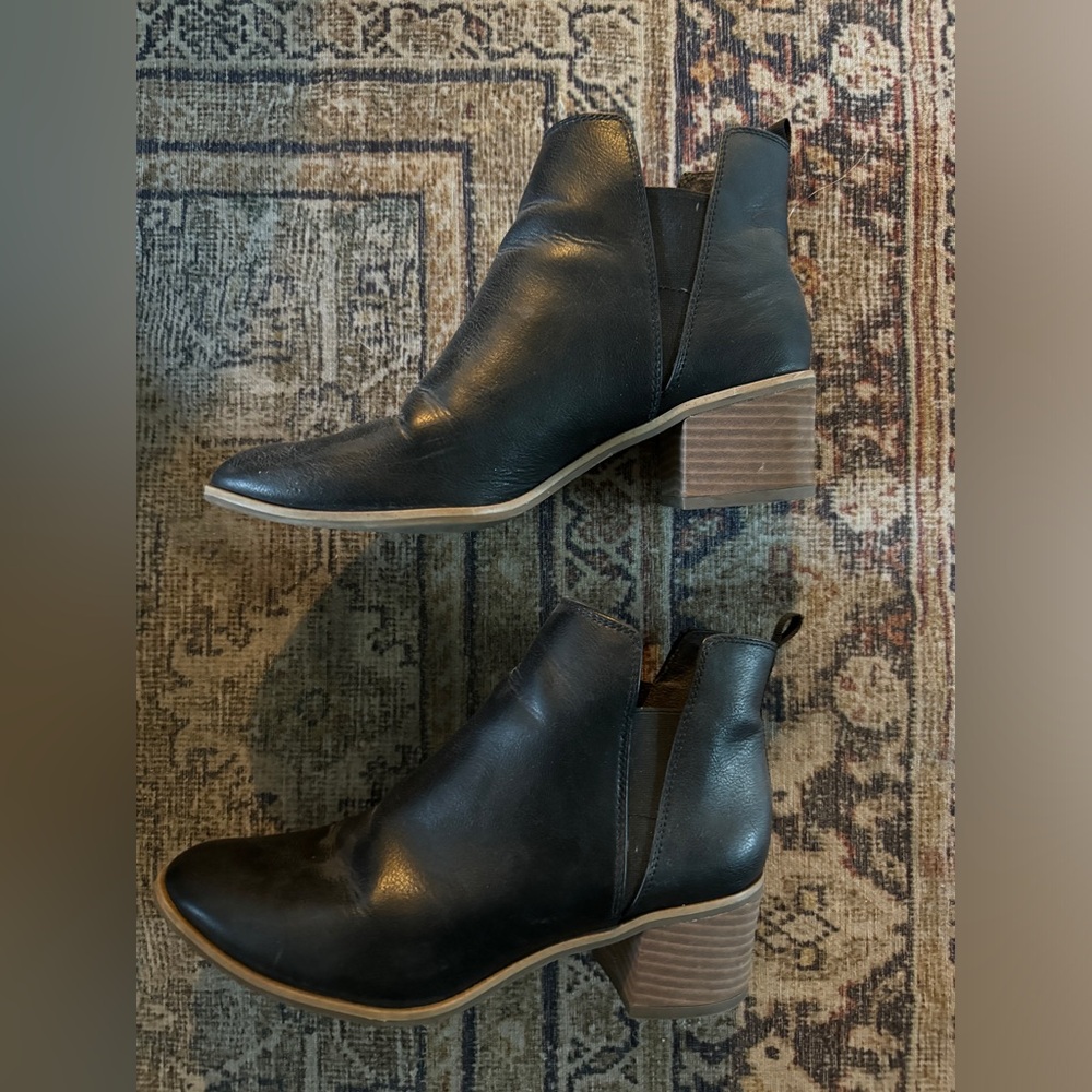 Black booties